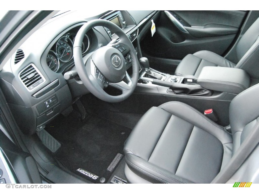 Black Interior 2015 Mazda Mazda6 Touring Photo #93198184