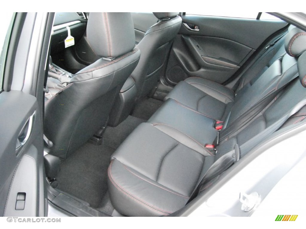 2014 Mazda MAZDA3 s Grand Touring 4 Door Rear Seat Photos
