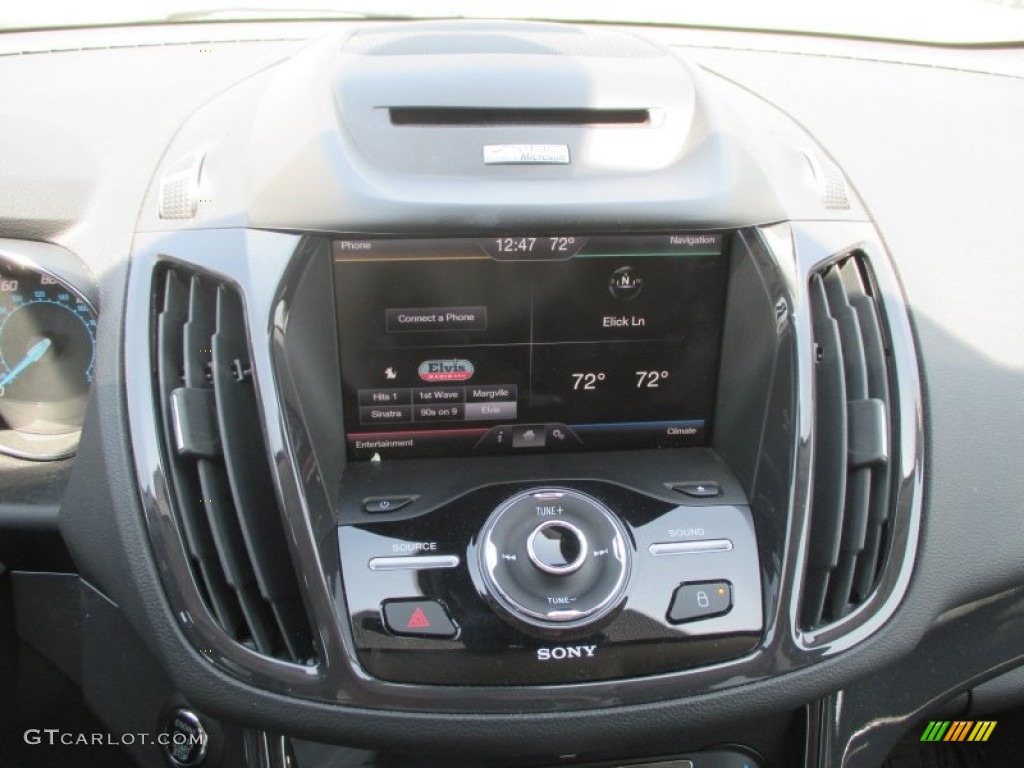 2013 Escape Titanium 2.0L EcoBoost 4WD - Frosted Glass Metallic / Charcoal Black photo #7