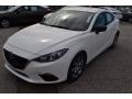 2014 Snowflake White Pearl Mazda MAZDA3 i SV 4 Door  photo #1