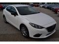 2014 Snowflake White Pearl Mazda MAZDA3 i SV 4 Door  photo #7