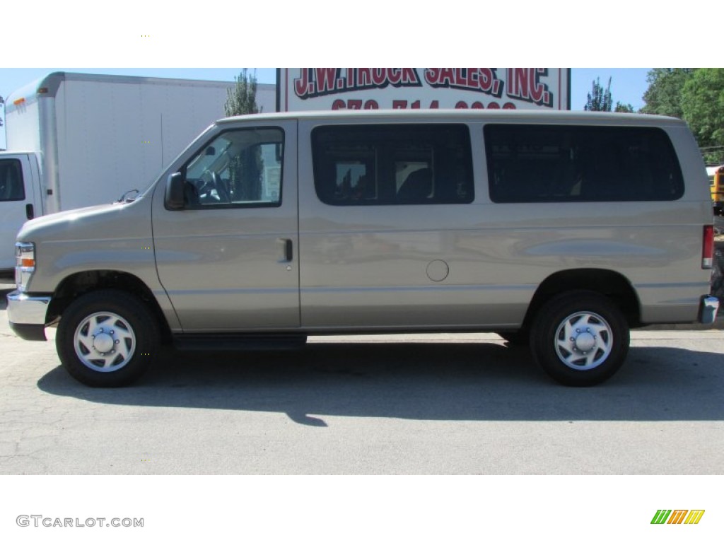 2013 E Series Van E350 XLT Passenger - Pueblo Gold Metallic / Medium Pebble photo #3