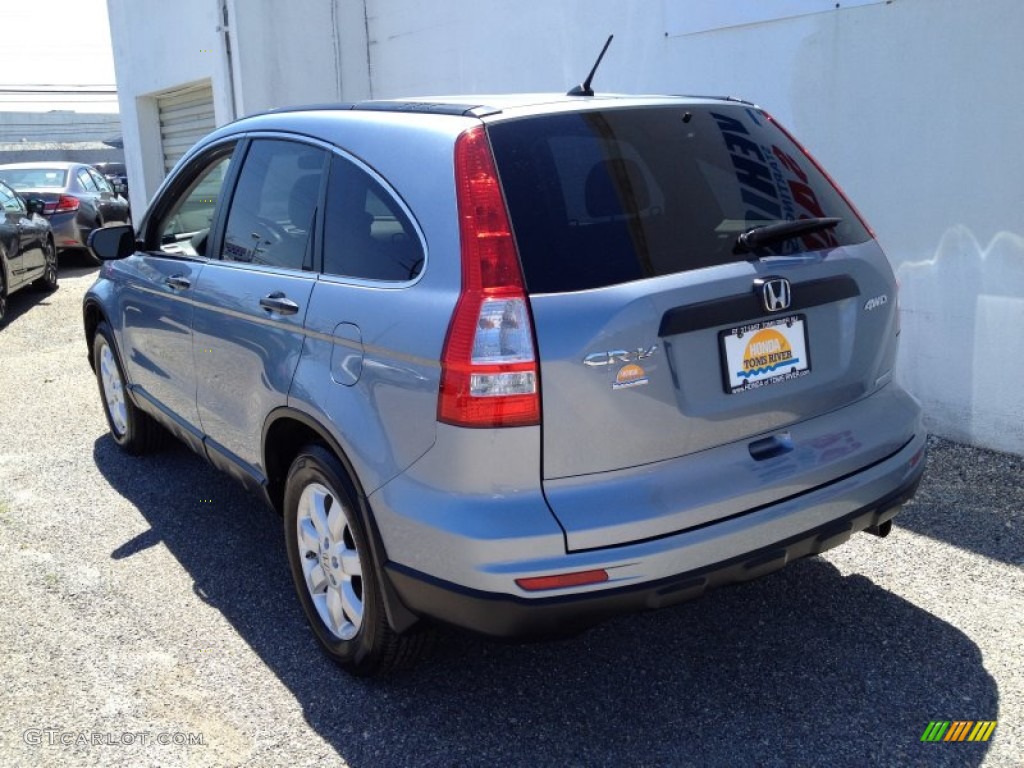 2011 CR-V SE 4WD - Glacier Blue Metallic / Gray photo #8