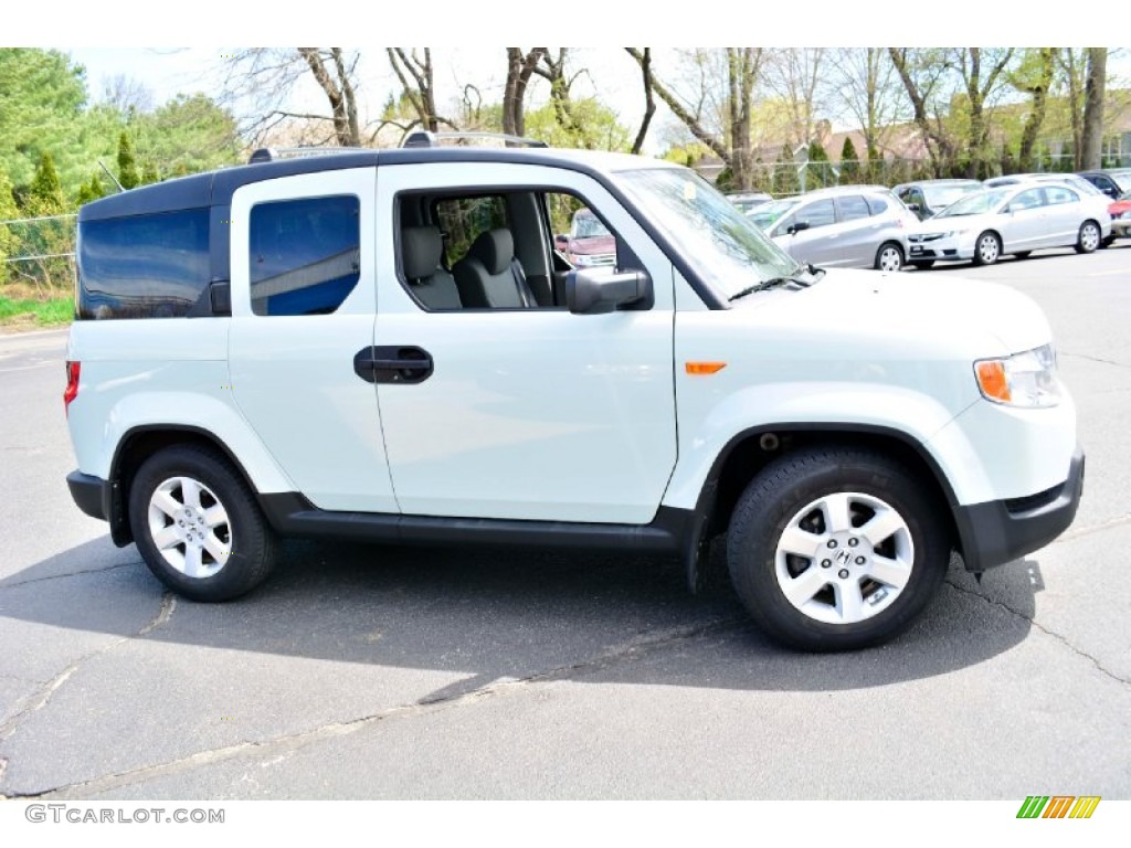 2009 Element EX AWD - Omni Blue Pearl / Gray photo #4