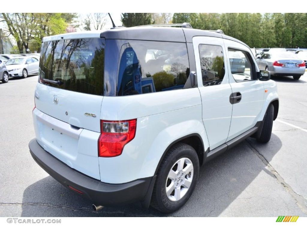 2009 Element EX AWD - Omni Blue Pearl / Gray photo #6