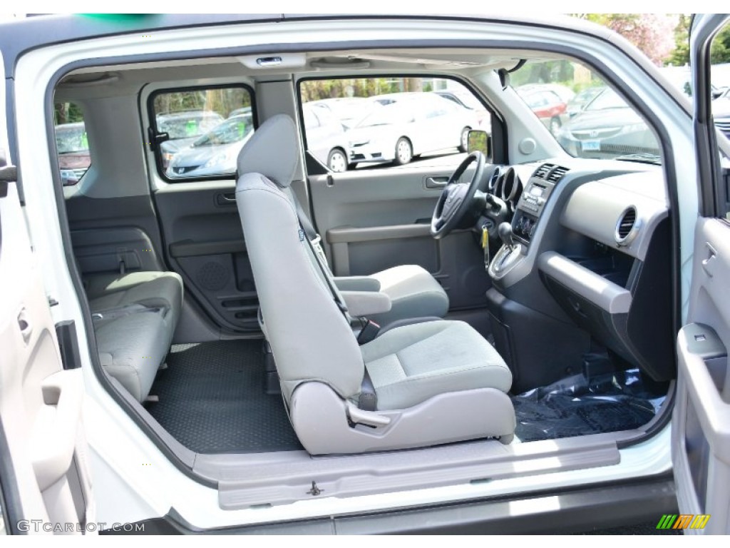 2009 Element EX AWD - Omni Blue Pearl / Gray photo #8