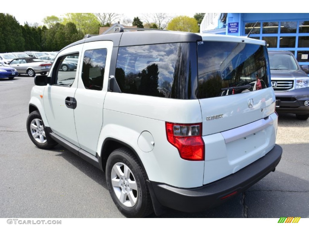 2009 Element EX AWD - Omni Blue Pearl / Gray photo #10