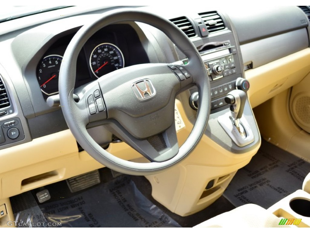 2011 CR-V SE 4WD - Opal Sage Metallic / Ivory photo #5