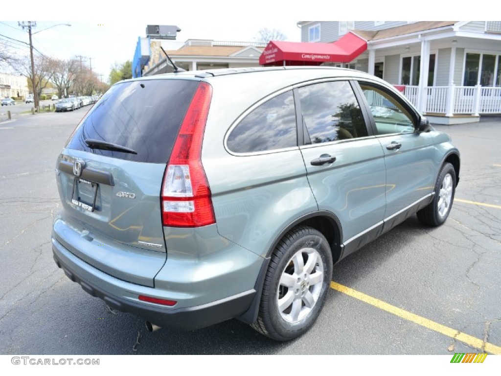 2011 CR-V SE 4WD - Opal Sage Metallic / Ivory photo #6