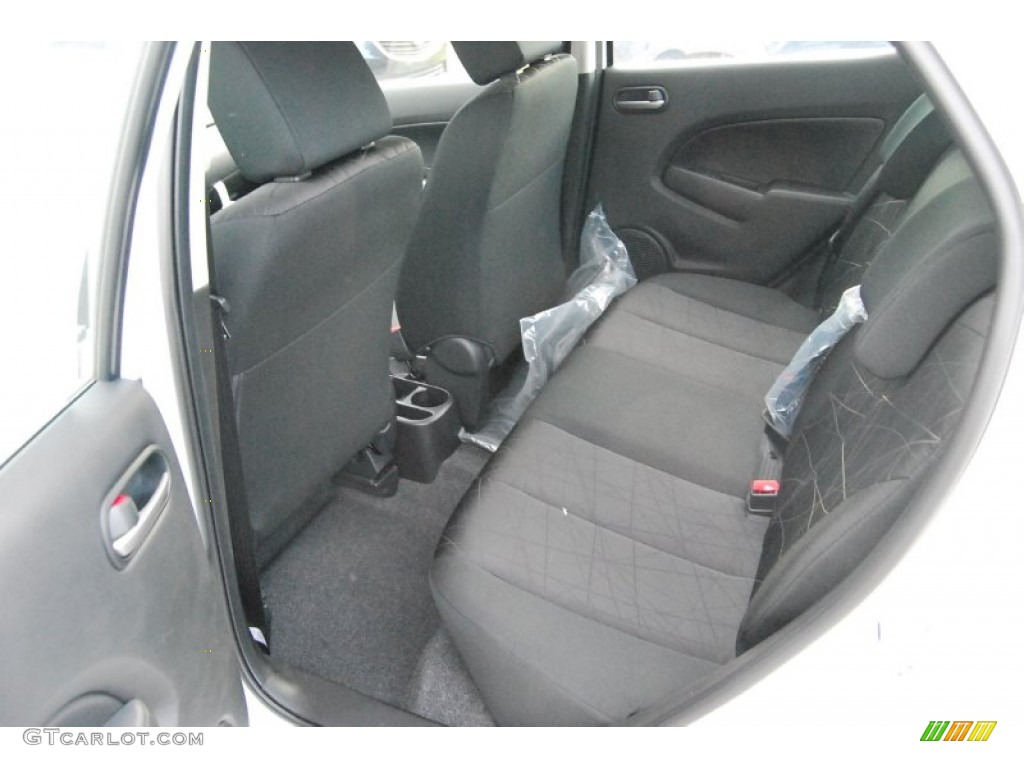 2014 Mazda2 Sport - Crystal White Pearl / Black photo #7