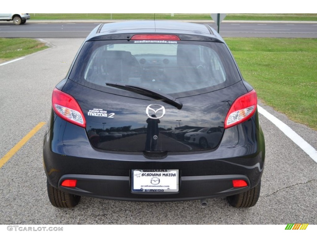 2014 Mazda2 Sport - Jet Black / Black photo #4