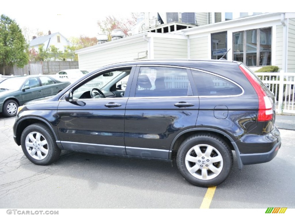 2008 CR-V EX-L 4WD - Nighthawk Black Pearl / Black photo #11