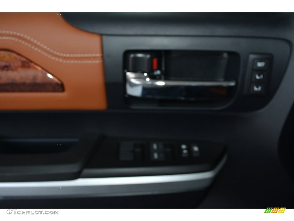 2014 Tundra 1794 Edition Crewmax 4x4 - Attitude Black Metallic / 1794 Edition Premium Brown photo #5