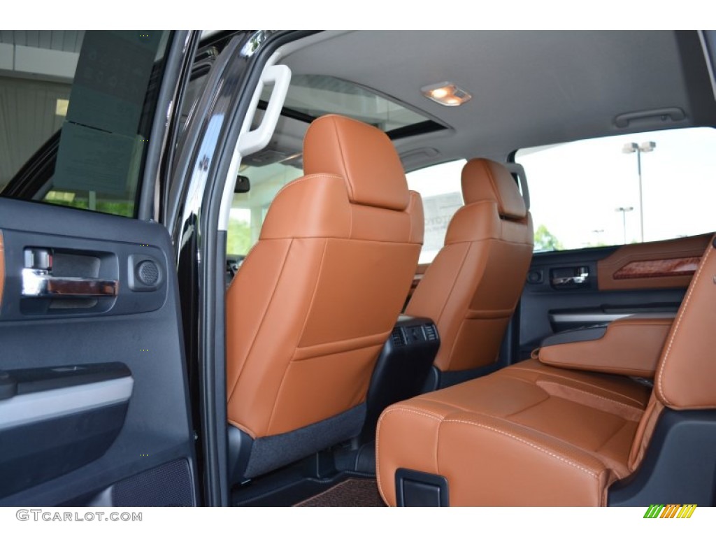 2014 Toyota Tundra 1794 Edition Crewmax 4x4 Rear Seat Photo #93205187