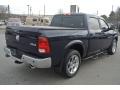 2012 True Blue Pearl Dodge Ram 1500 Laramie Crew Cab 4x4  photo #4