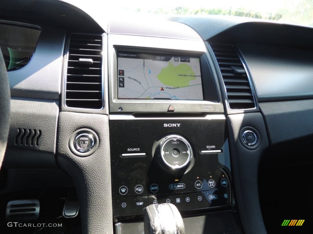 2013 Taurus SHO AWD - Tuxedo Black Metallic / SHO Charcoal Black Leather photo #20