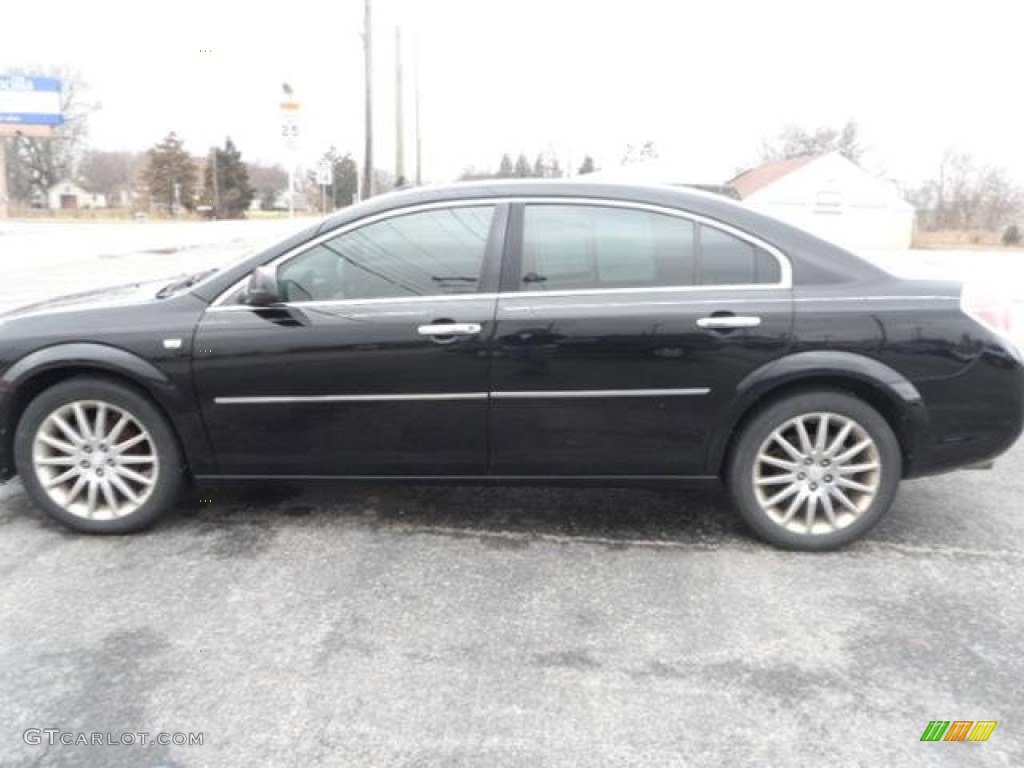 2007 Aura XR - Black Onyx / Morocco Brown photo #1