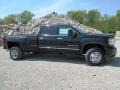 Onyx Black 2015 GMC Sierra 3500HD Denali Crew Cab 4x4 Dual Rear Wheel Exterior