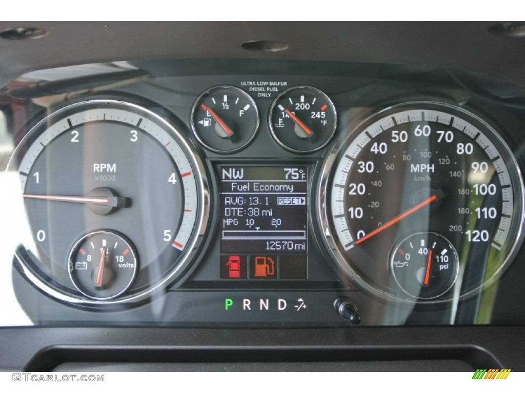 2012 Ram 2500 HD SLT Crew Cab 4x4 - Deep Molten Red Pearl / Light Pebble Beige/Bark Brown photo #18