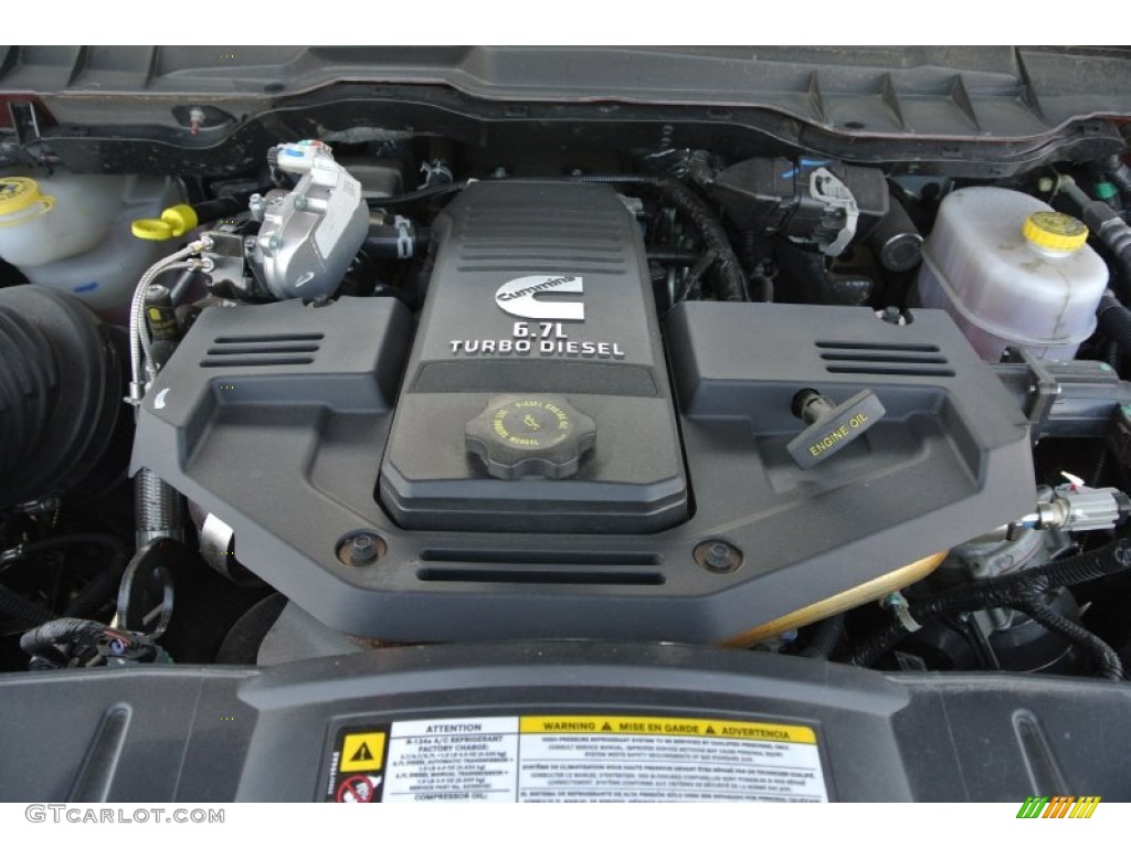 2012 Ram 2500 HD SLT Crew Cab 4x4 - Deep Molten Red Pearl / Light Pebble Beige/Bark Brown photo #25