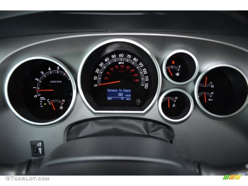 2014 Toyota Sequoia Platinum 4x4 Gauges Photos
