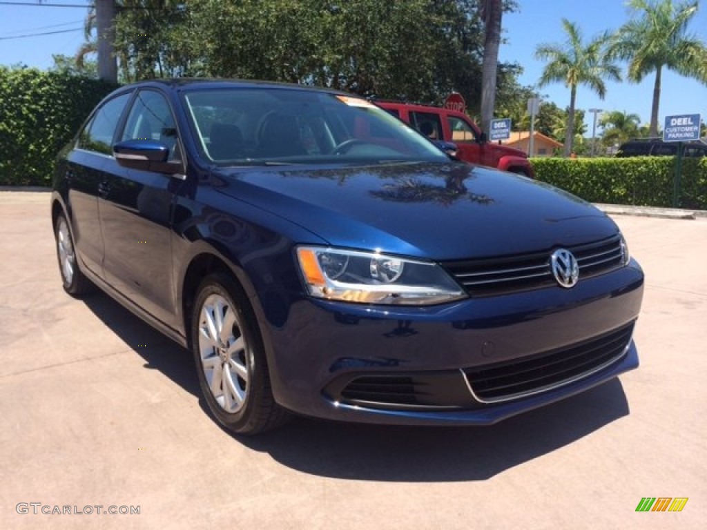 Tempest Blue Metallic 2013 Volkswagen Jetta SE Sedan Exterior Photo #93211049