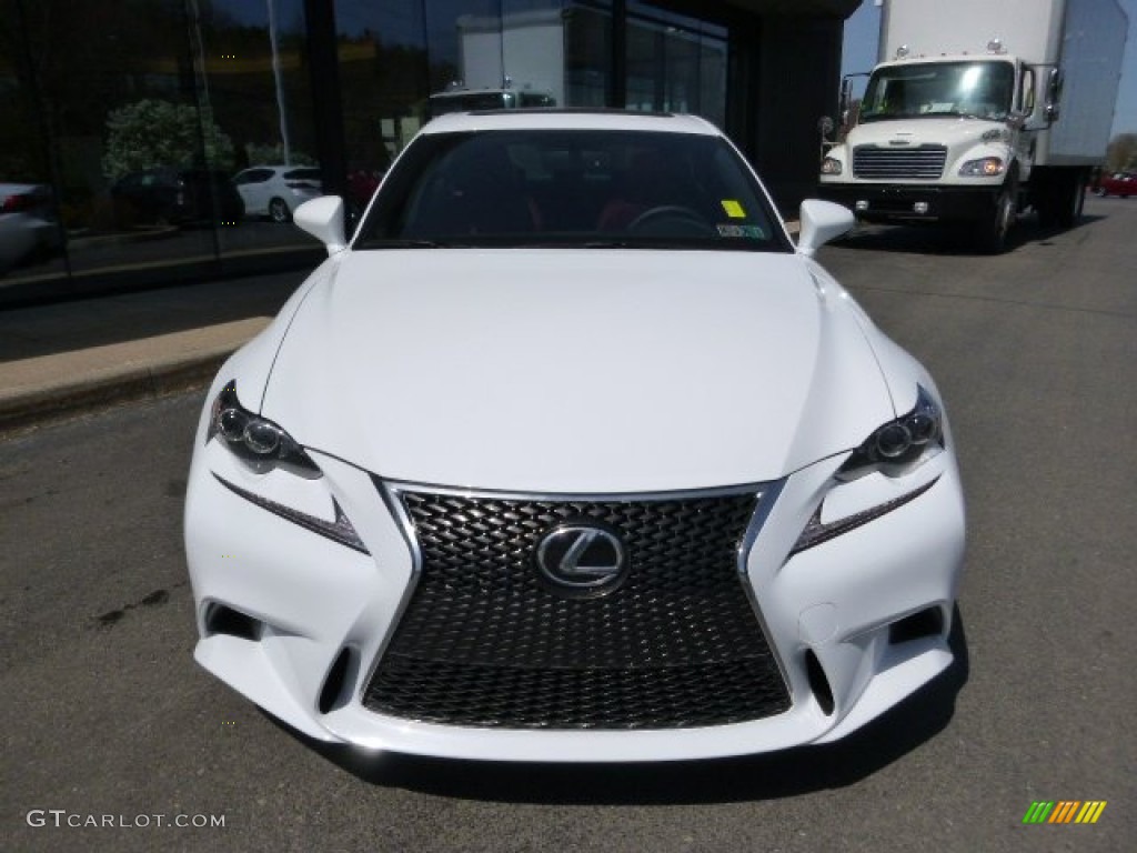 Ultra White 2014 Lexus IS 350 F Sport AWD Exterior Photo #93211916