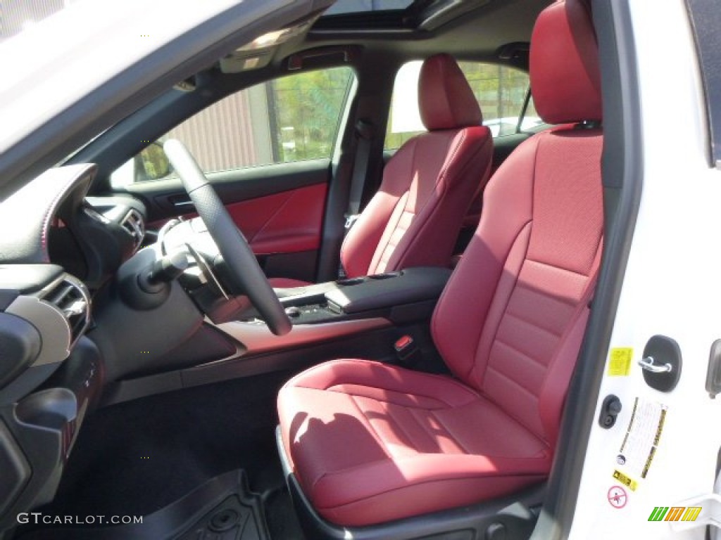 Rioja Red Interior 2014 Lexus IS 350 F Sport AWD Photo #93212072