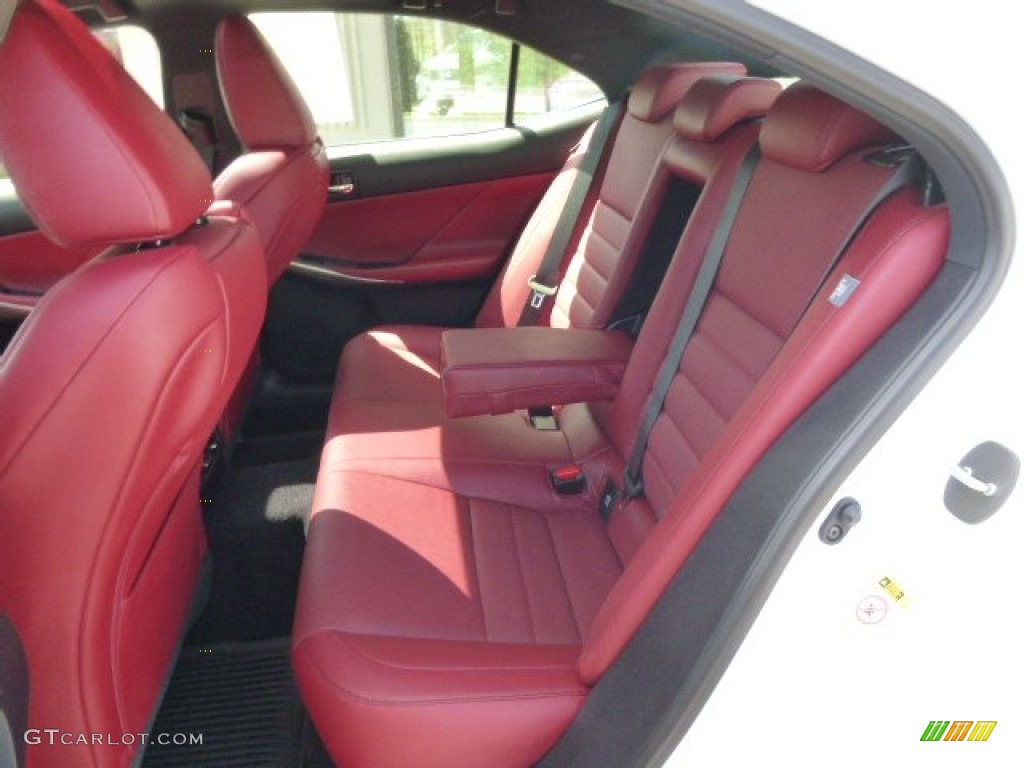 2014 Lexus IS 350 F Sport AWD Rear Seat Photos