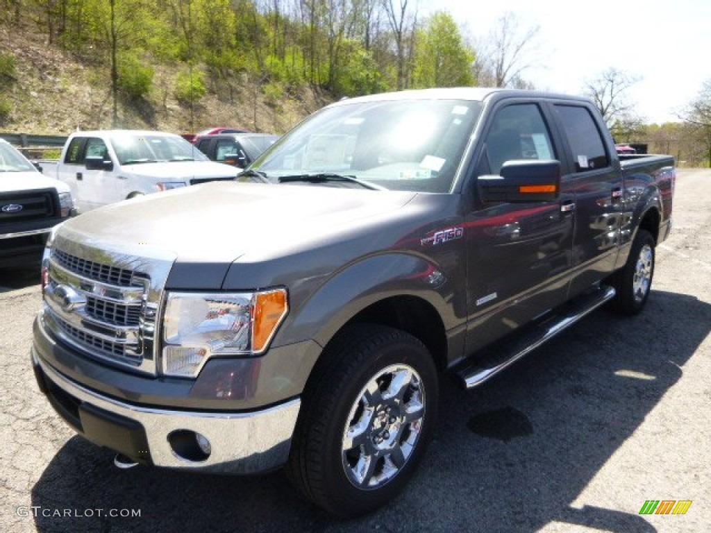 2014 F150 XLT SuperCrew 4x4 - Sterling Grey / Steel Grey photo #5