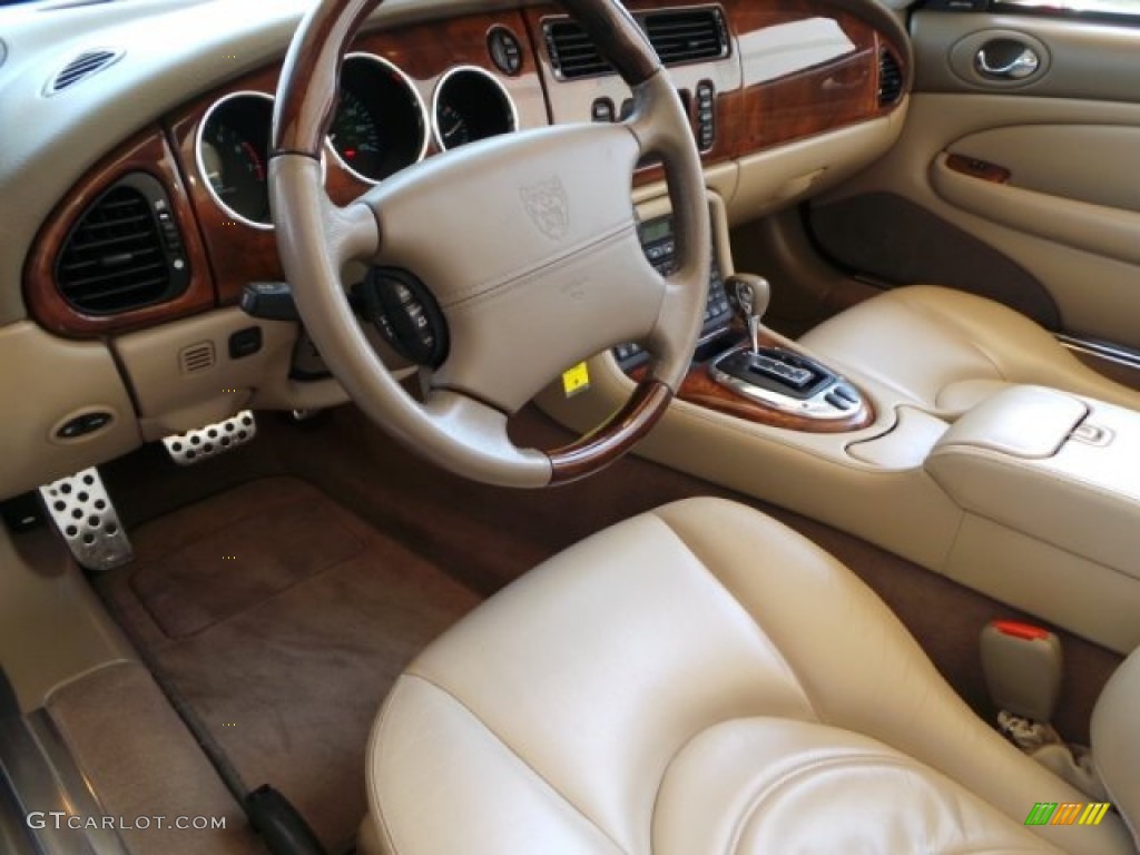 Cashmere Interior 2005 Jaguar XK XK8 Convertible Photo #93214943