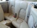 2005 Jaguar XK Cashmere Interior Rear Seat Photo