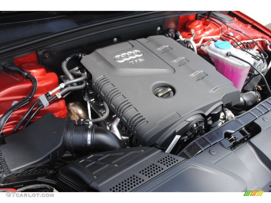 2014 A4 2.0T Sedan - Volcano Red Metallic / Velvet Beige/Black photo #34