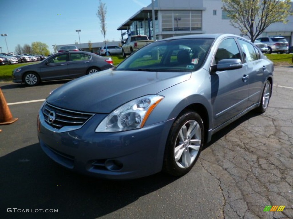 2010 Altima 3.5 SR - Navy Blue / Charcoal photo #2