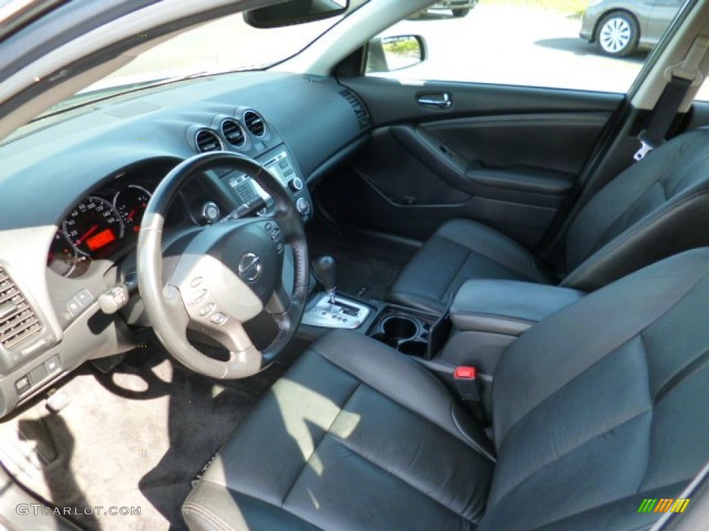 2010 Altima 3.5 SR - Navy Blue / Charcoal photo #16