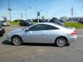 2003 Satin Silver Metallic Honda Accord EX V6 Coupe  photo #3