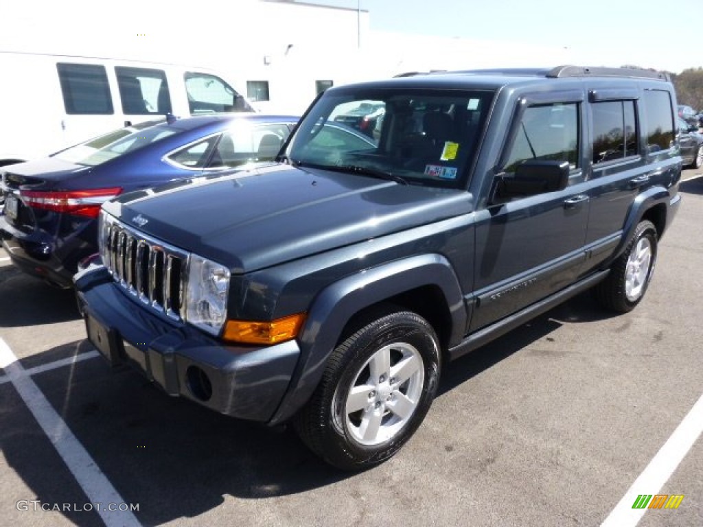 2007 Commander Sport 4x4 - Mineral Gray Metallic / Medium Slate Gray photo #3