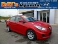 2012 Boston Red Hyundai Accent GLS 4 Door  photo #1