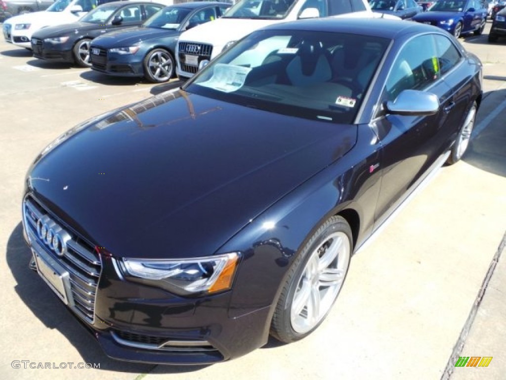 Moonlight Blue Metallic 2014 Audi S5 3.0T Premium Plus quattro Coupe Exterior Photo #93220217