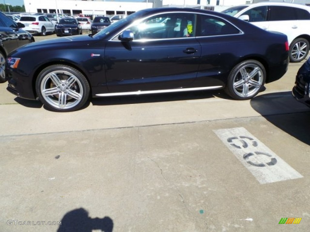 Moonlight Blue Metallic 2014 Audi S5 3.0T Premium Plus quattro Coupe Exterior Photo #93220236