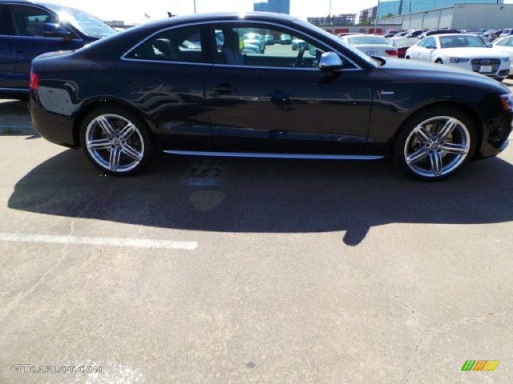 2014 S5 3.0T Premium Plus quattro Coupe - Moonlight Blue Metallic / Black/Lunar Silver photo #8
