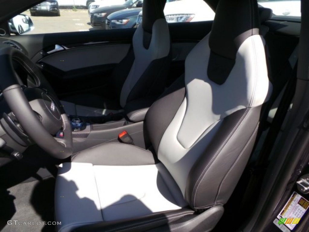 2014 S5 3.0T Premium Plus quattro Coupe - Moonlight Blue Metallic / Black/Lunar Silver photo #12