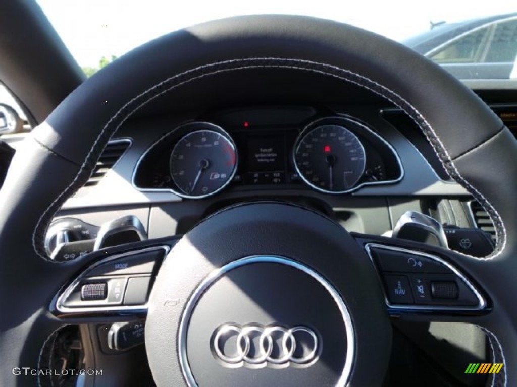 2014 S5 3.0T Premium Plus quattro Coupe - Moonlight Blue Metallic / Black/Lunar Silver photo #26