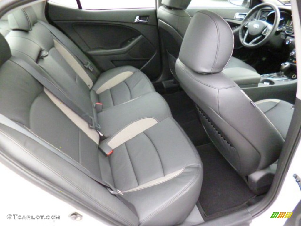 2013 Kia Optima Hybrid EX Rear Seat Photo #93221129