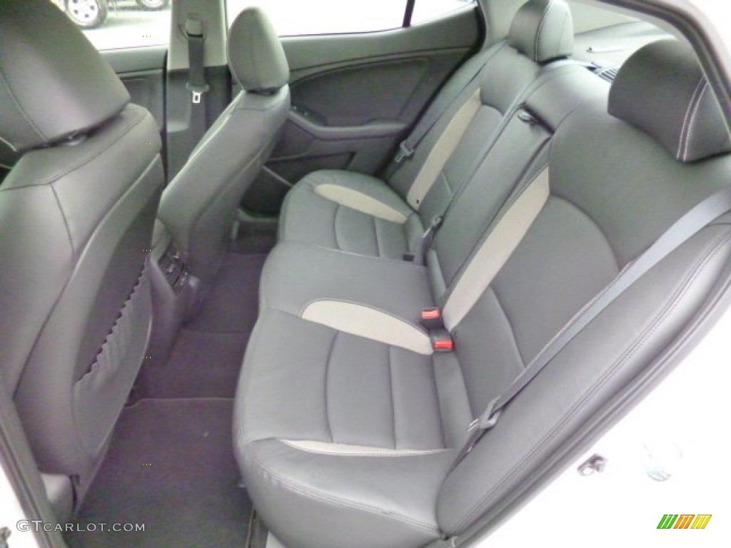 2013 Kia Optima Hybrid EX Rear Seat Photos