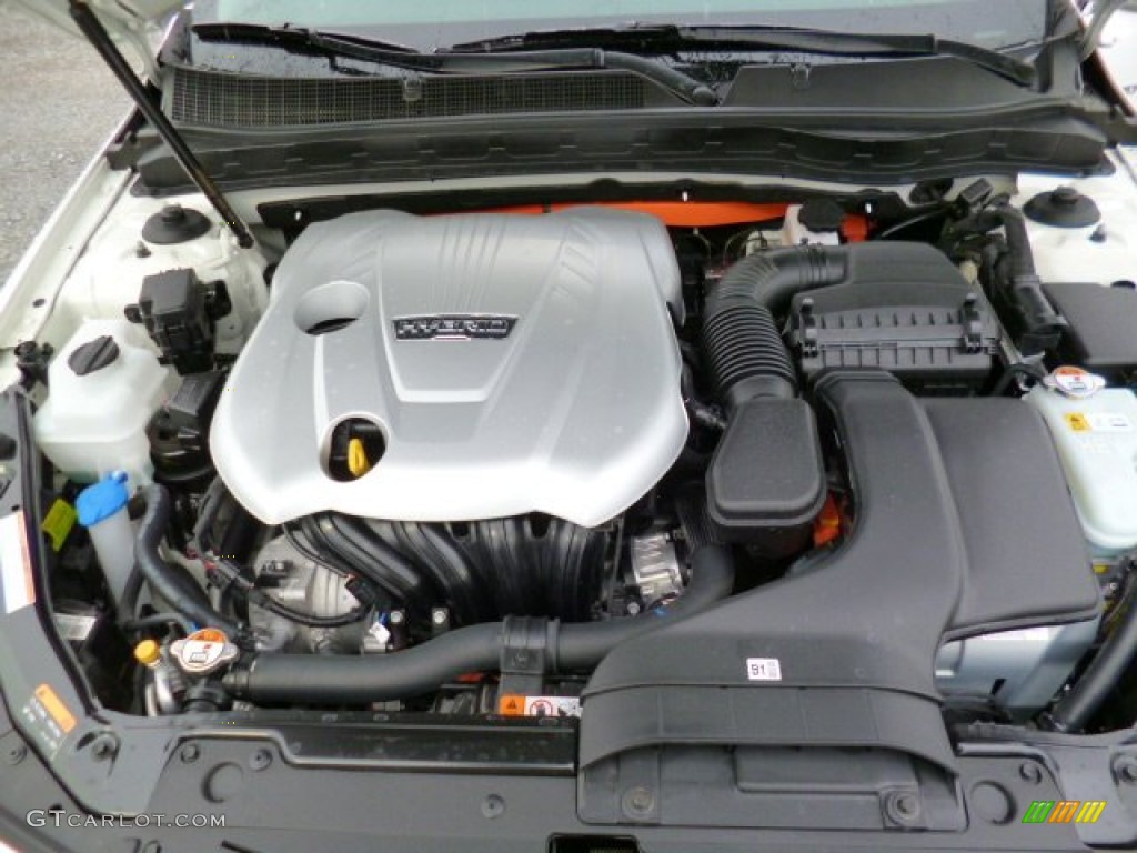 2013 Kia Optima Hybrid EX 2.4 Liter DOHC 16-Valve VVT 4 Cylinder Gasoline/Electric Hybrid Engine Photo #93221240