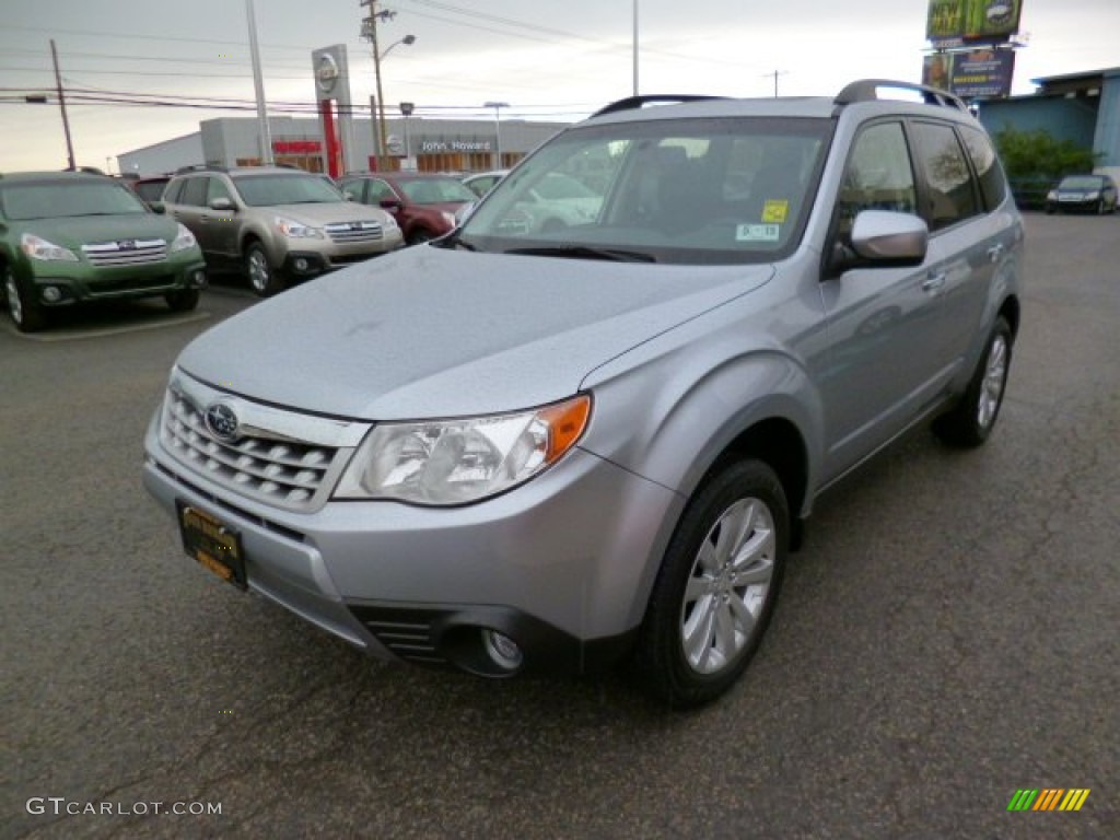 Ice Silver Metallic 2012 Subaru Forester 2.5 X Premium Exterior Photo #93222152