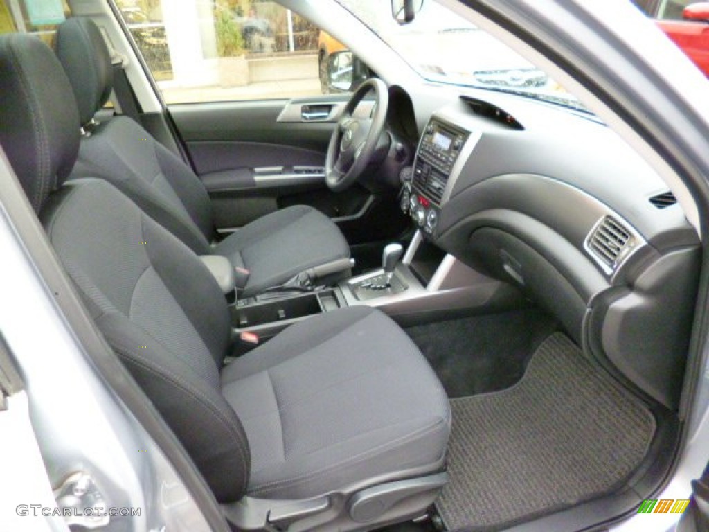 Black Interior 2012 Subaru Forester 2.5 X Premium Photo #93222170