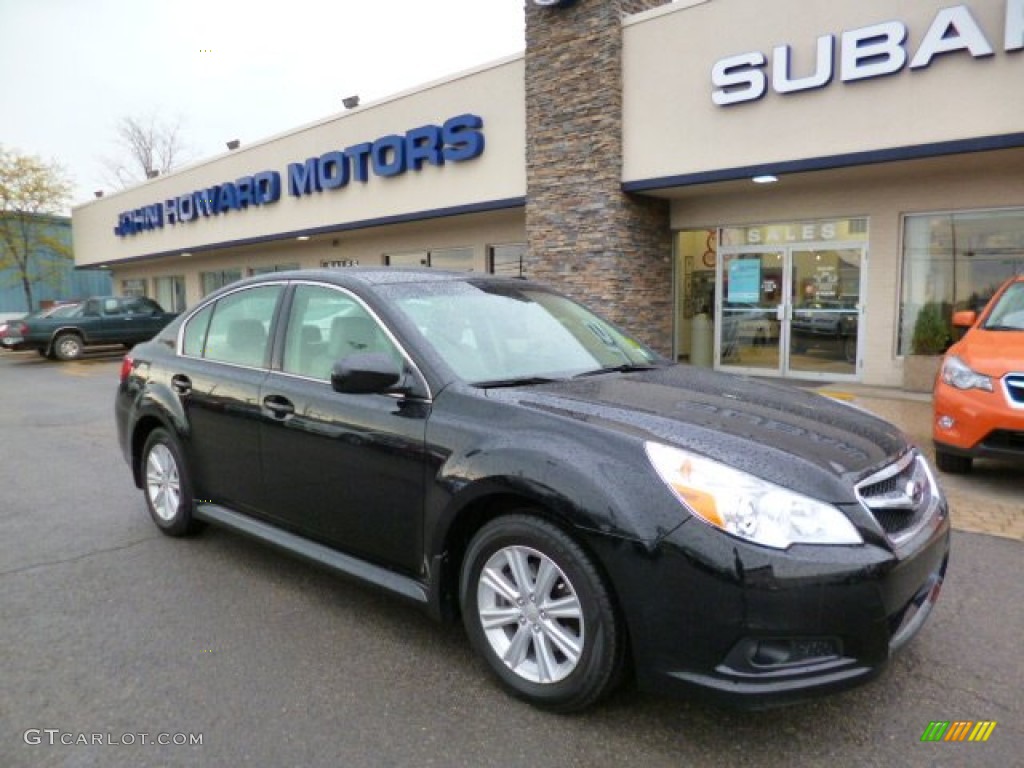 Crystal Black Silica Subaru Legacy