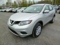 2014 Brilliant Silver Nissan Rogue S AWD  photo #3